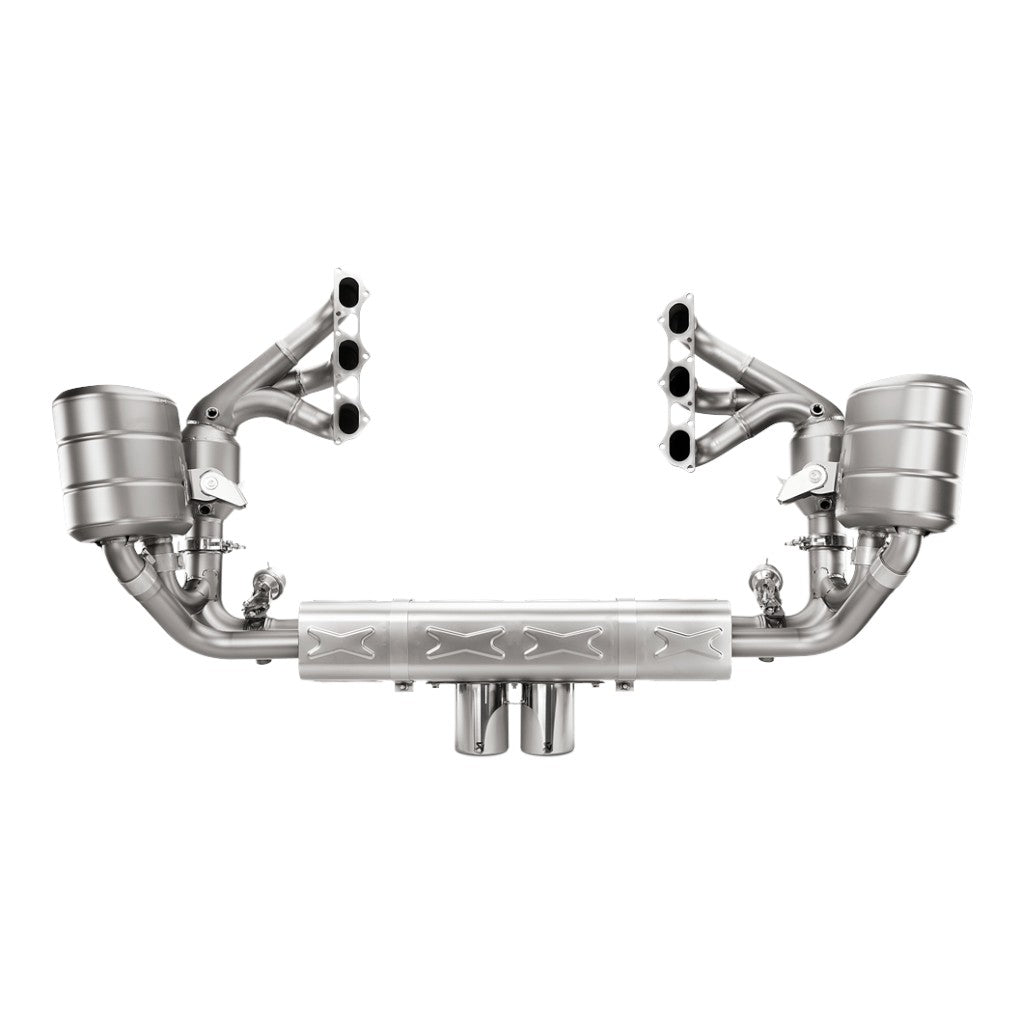 AKRAPOVIC E-PO/T/4 Header Set Evolution (Titanium) for PORSCHE 911 GT3RS / GT3 (991) Photo-4 