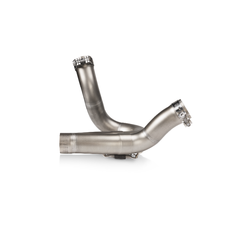 AKRAPOVIC L-D9SO1 Optional Link Pipe/Collector (SS) for DUCATI DesertX 2022-2023 Photo-0 