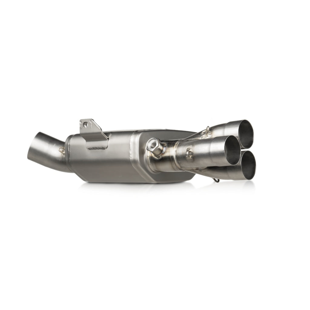 AKRAPOVIC L-Y9R1/TD Link Pipe / Collector Track Day (Stainless Steel) for YAMAHA R9 2024- Photo-0 