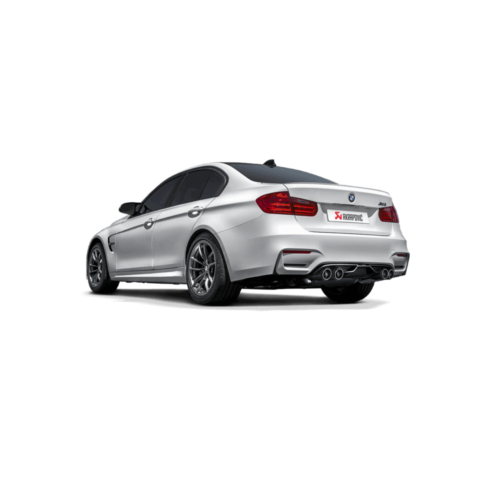 AKRAPOVIC M-BM/T/8H Slip-On Line (Titanium) for BMW M3 (F80) / M4 (F82) 2014-2018 (ECE Type Approval) Photo-8 