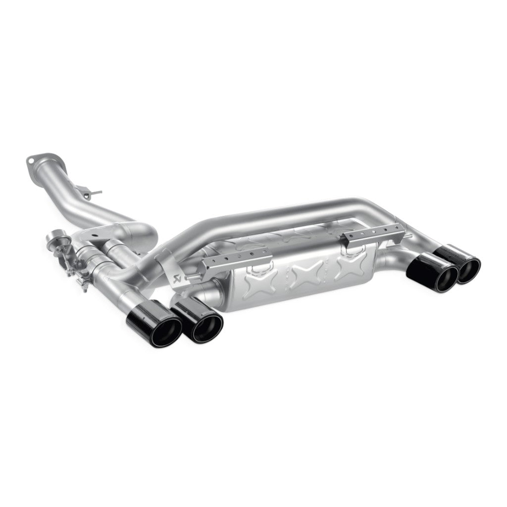 AKRAPOVIC M-BM/T/4H Muffler Slip-On Line (Titanium) for BMW 1M (E82) EC Approval Photo-0 