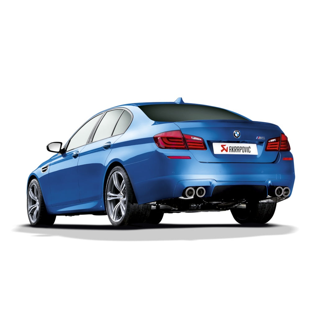 AKRAPOVIC ME-BM/T/4 Exhaust System Evolution Line (Titanium) for BMW M5 (F10) 2011-2017 EC Approval Photo-4 