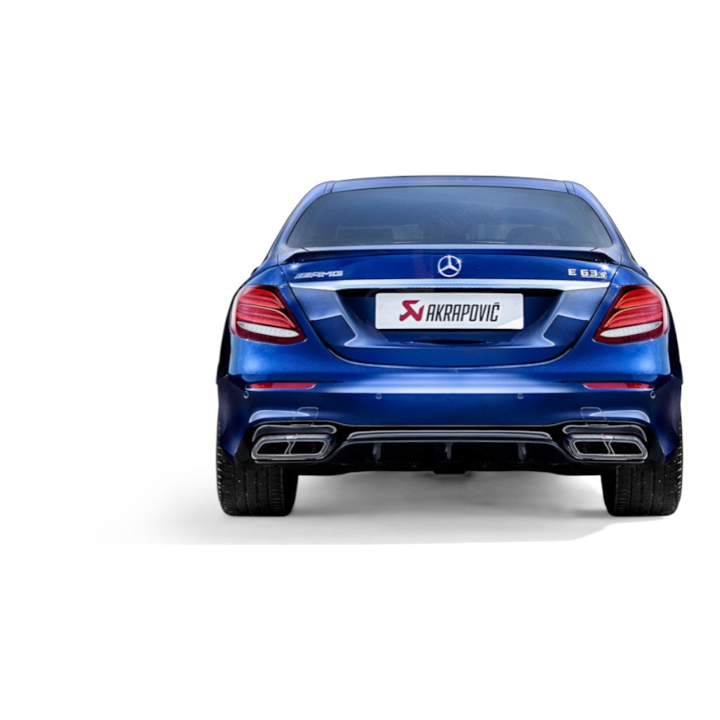AKRAPOVIC MTP-ME/T/5H Exhaust System Evolution Line (Titanium) for MERCEDES-BENZ E63 AMG / E63S AMG (W213 / S213) 2017-2020 ECE Type Approval Photo-2 