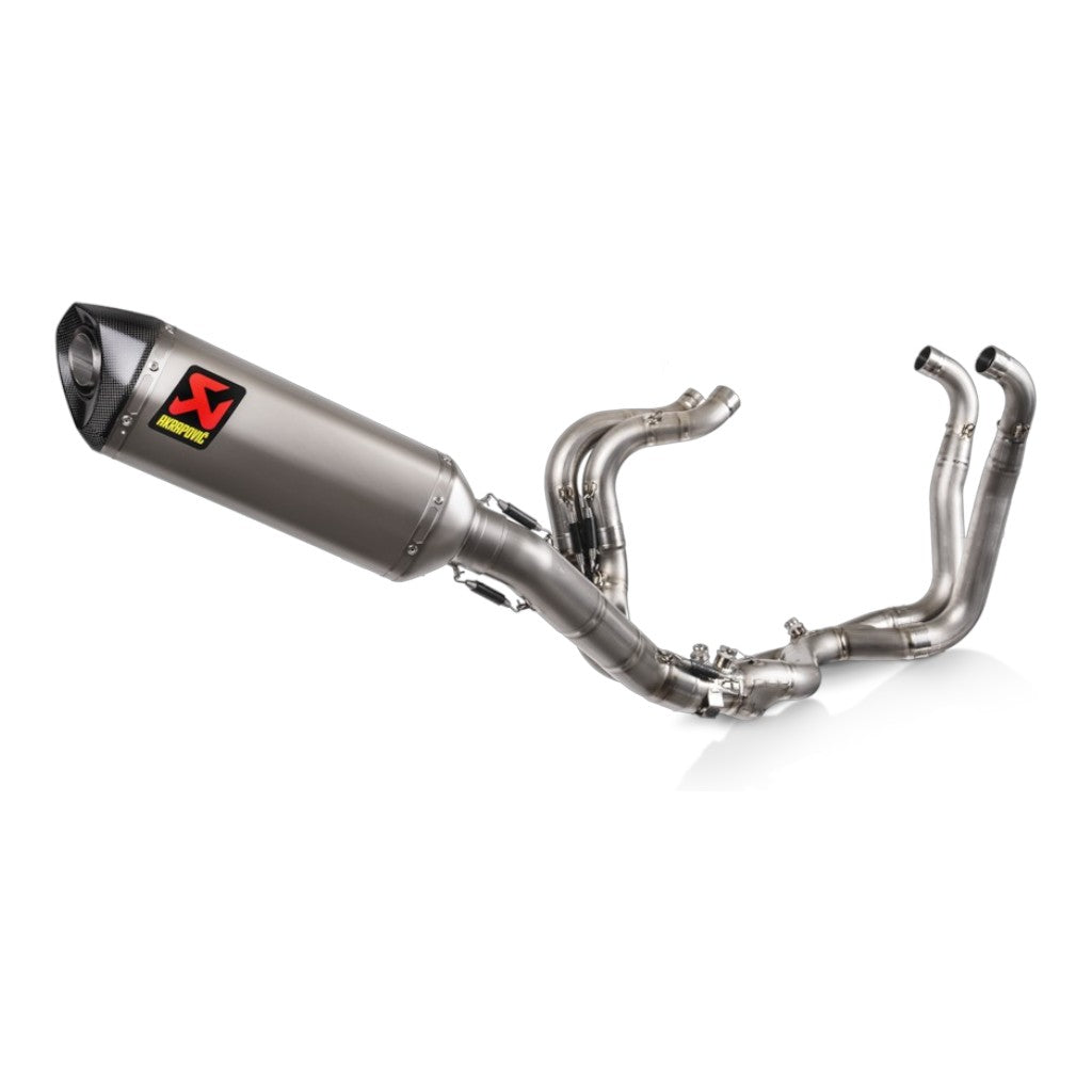 AKRAPOVIC S-A10E10-RT Exhaust System Evolution Line (Titanium) for APRILIA RSV4 / TUONO V4 2021-2026 Photo-0 