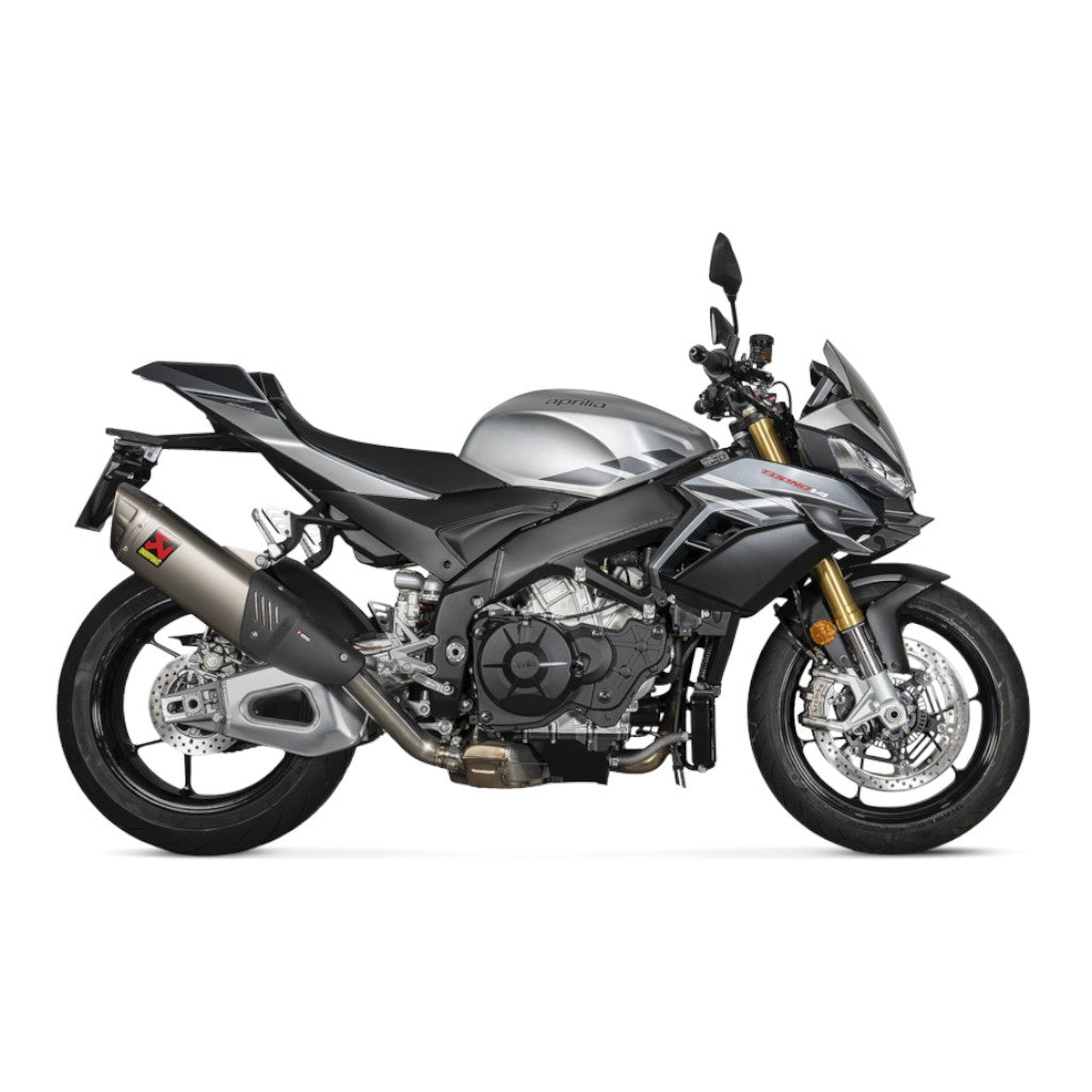 AKRAPOVIC S-A10SO14-HEZT Exhaust System Slip-On Line (Titanium) for APRILIA RSV4 / TUONO V4 2025-2026 Photo-1 