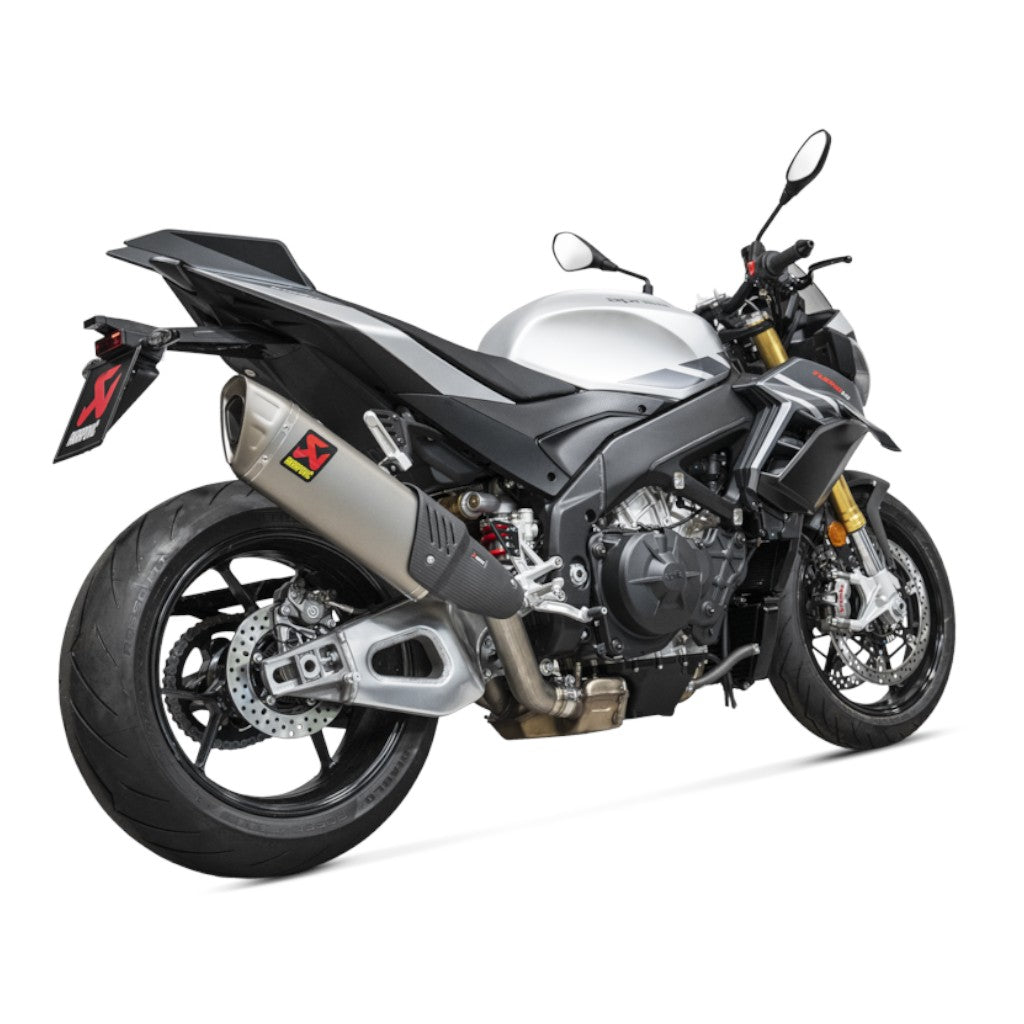AKRAPOVIC S-A10SO14-HEZT Exhaust System Slip-On Line (Titanium) for APRILIA RSV4 / TUONO V4 2025-2026 Photo-2 