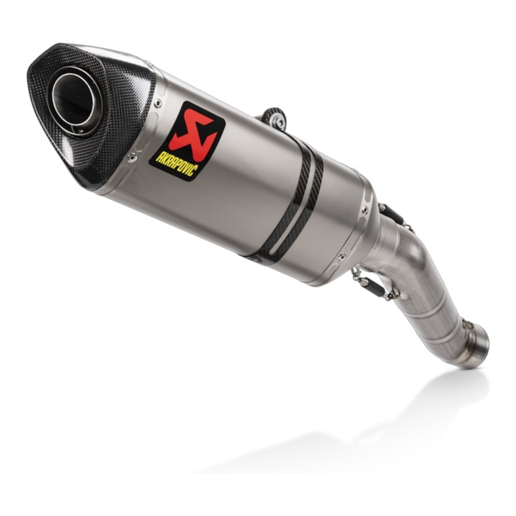AKRAPOVIC S-A10SO15-RT Exhaust System Slip-On Line (Titanium) for APRILIA RSV4 / TUONO V4 2021-2026 Photo-0 