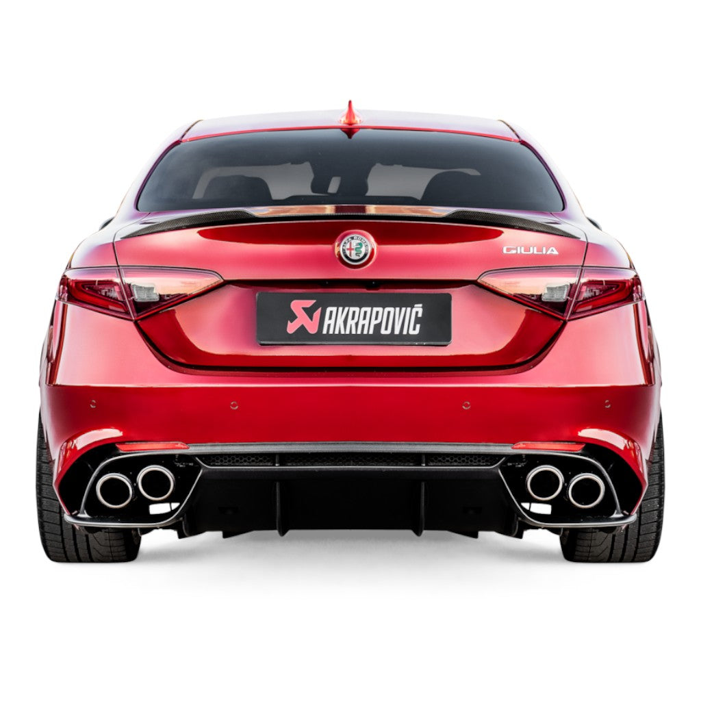 AKRAPOVIC S-AR/TI/1H Exhaust System Evolution Line (Titanium) for ALFA ROMEO Giulia Quadrifoglio 2016-2020 ECE Type Approval Photo-2 