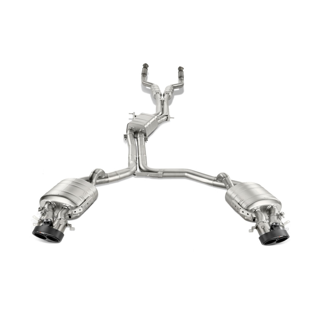 AKRAPOVIC S-AU/TI/4H Exhaust System Evolution Line (Titanium) for AUDI RS7 Sportback (C7) 2014-2018 ECE Type Approval Photo-0 