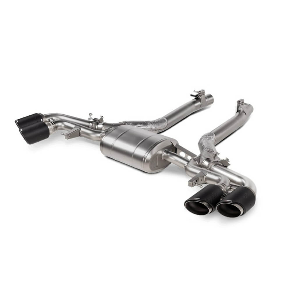AKRAPOVIC S-BM/T/35H Exhaust System Slip-On Line (Titanium) for BMW X5M / X5M Competition (F95) / X6M / X6M Competition (F96) Photo-0 