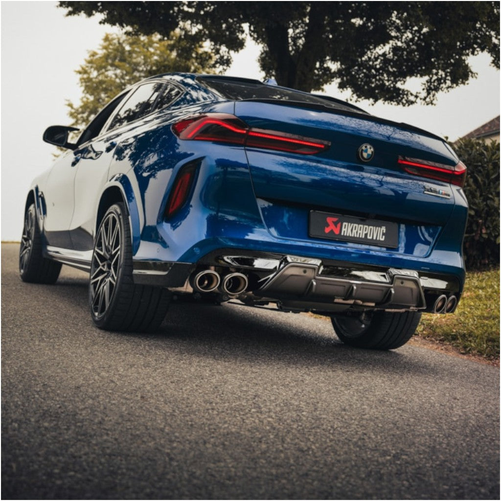 AKRAPOVIC S-BM/T/35H Exhaust System Slip-On Line (Titanium) for BMW X5M / X5M Competition (F95) / X6M / X6M Competition (F96) 2024+ Photo-5 