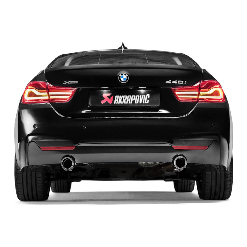 AKRAPOVIC S-BM/T/6H Exhaust System Slip-On Line (Titanium) for BMW 340i (F30 / F31) / 440i (F32 / F33 / F36) ECE Type Approval Photo-6 