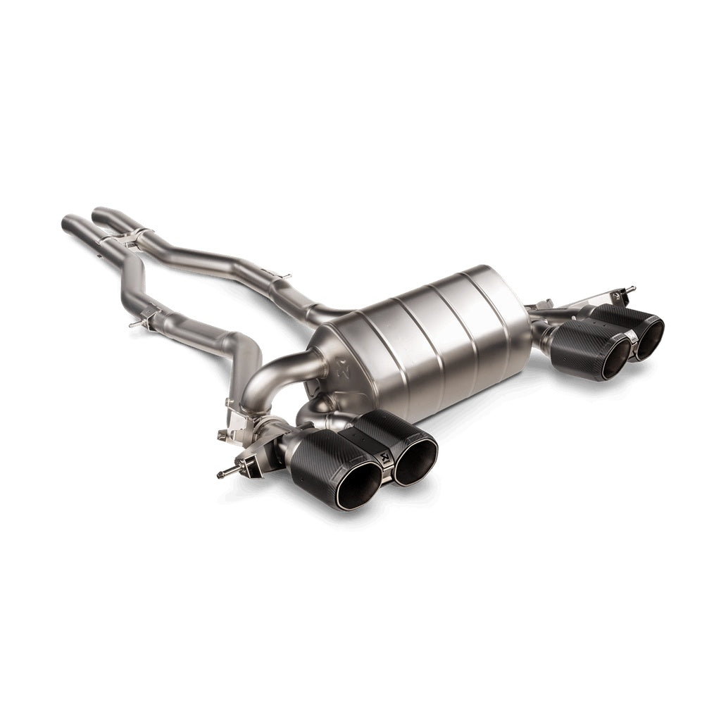 AKRAPOVIC S-BM/TI/33H Exhaust System Slip-On Line (Titanium) for BMW M3 (G80 / G81) / M4 (G82 / G83) 2021- Photo-0 