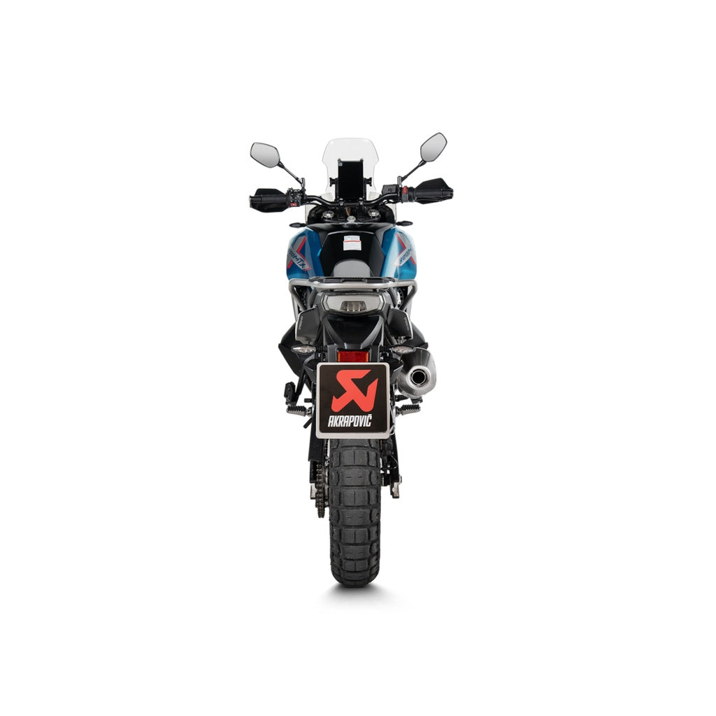 AKRAPOVIC S-CF8SO3-HFTT Exhaust System Slip-On Line (Titanium) for CFMOTO 800MT-X 2025 Photo-3 
