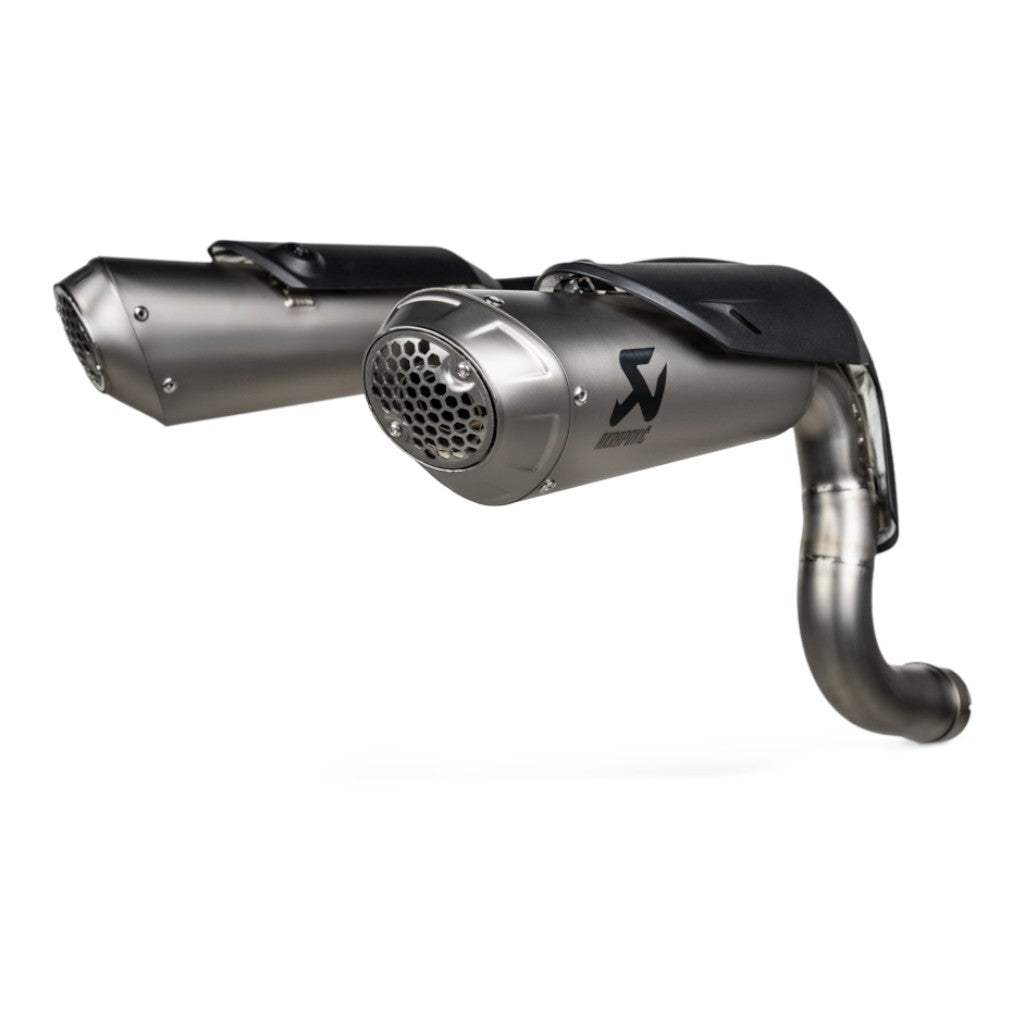 AKRAPOVIC S-D10SO8-HCHNT Exhaust System Slip-On Line (Titanium) for DUCATI Panigale / Streetfighter V2 2025-2026 Photo-1 