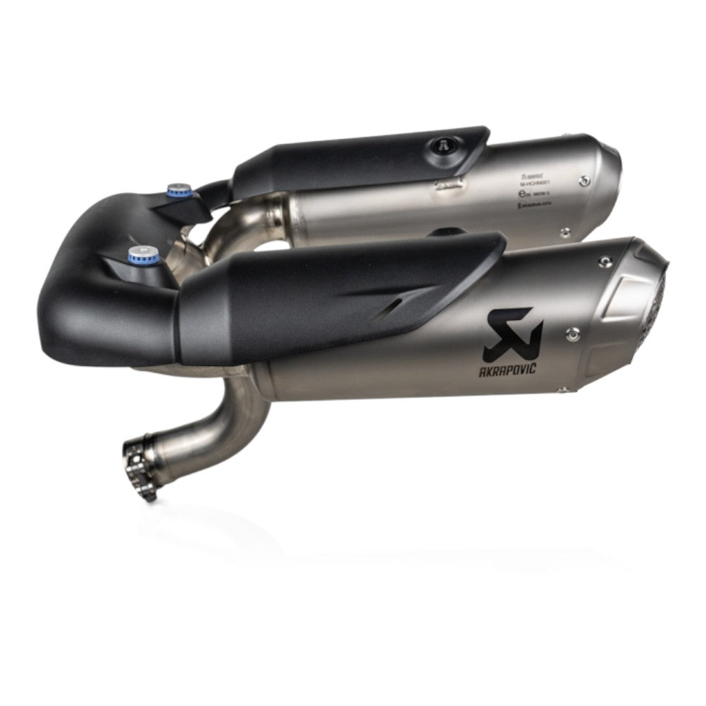 AKRAPOVIC S-D10SO8-HCHNT Exhaust System Slip-On Line (Titanium) for DUCATI Panigale / Streetfighter V2 2025-2026 Photo-2 
