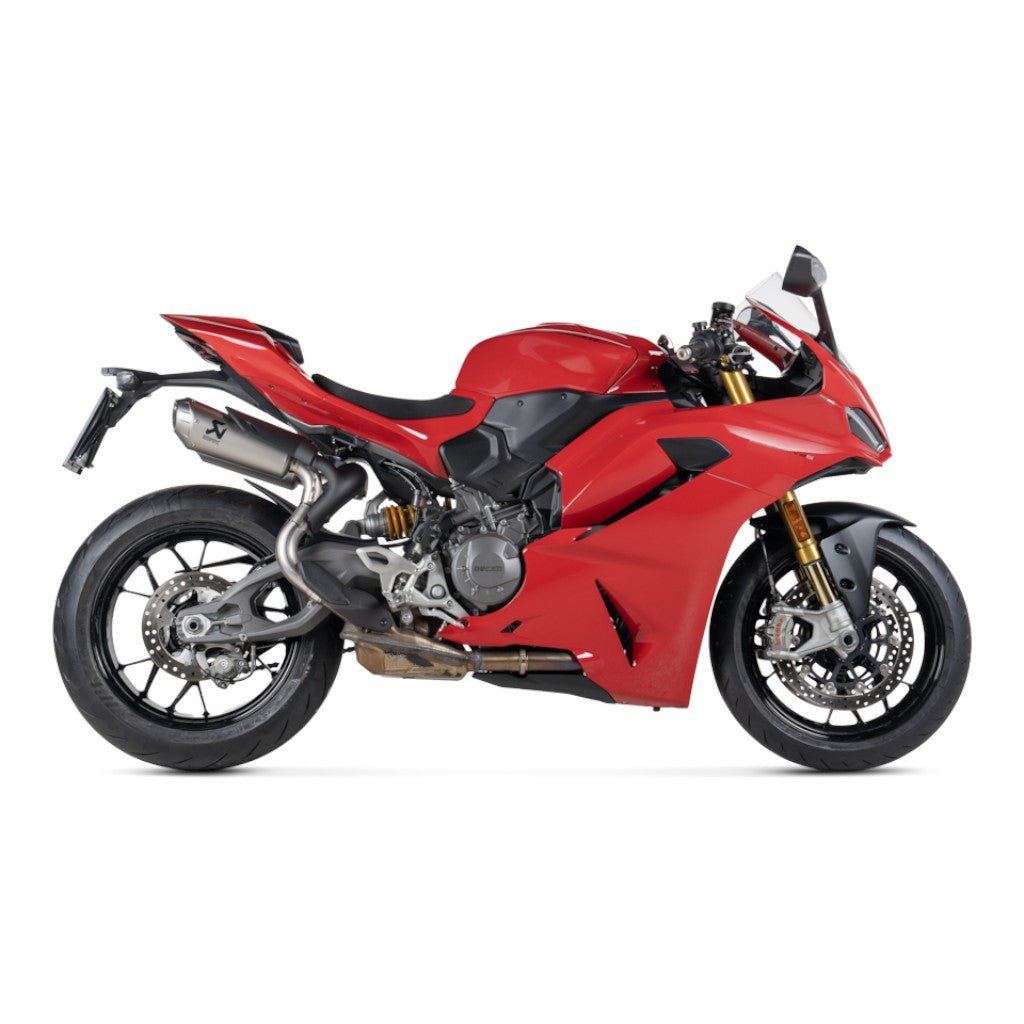 AKRAPOVIC S-D10SO8-HCHNT Exhaust System Slip-On Line (Titanium) for DUCATI Panigale / Streetfighter V2 2025-2026 Photo-3 