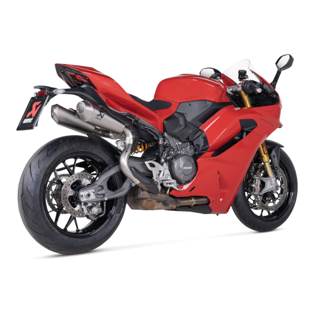 AKRAPOVIC S-D10SO8-HCHNT Exhaust System Slip-On Line (Titanium) for DUCATI Panigale / Streetfighter V2 2025-2026 Photo-4 
