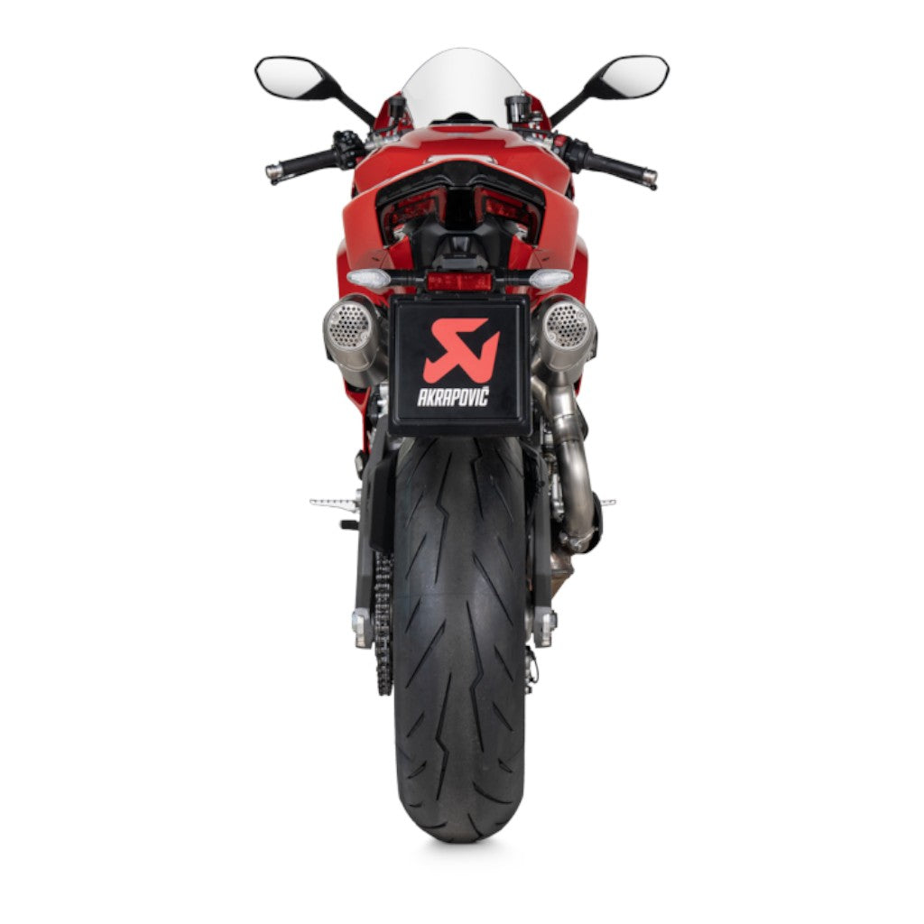 AKRAPOVIC S-D10SO8-HCHNT Exhaust System Slip-On Line (Titanium) for DUCATI Panigale / Streetfighter V2 2025-2026 Photo-5 