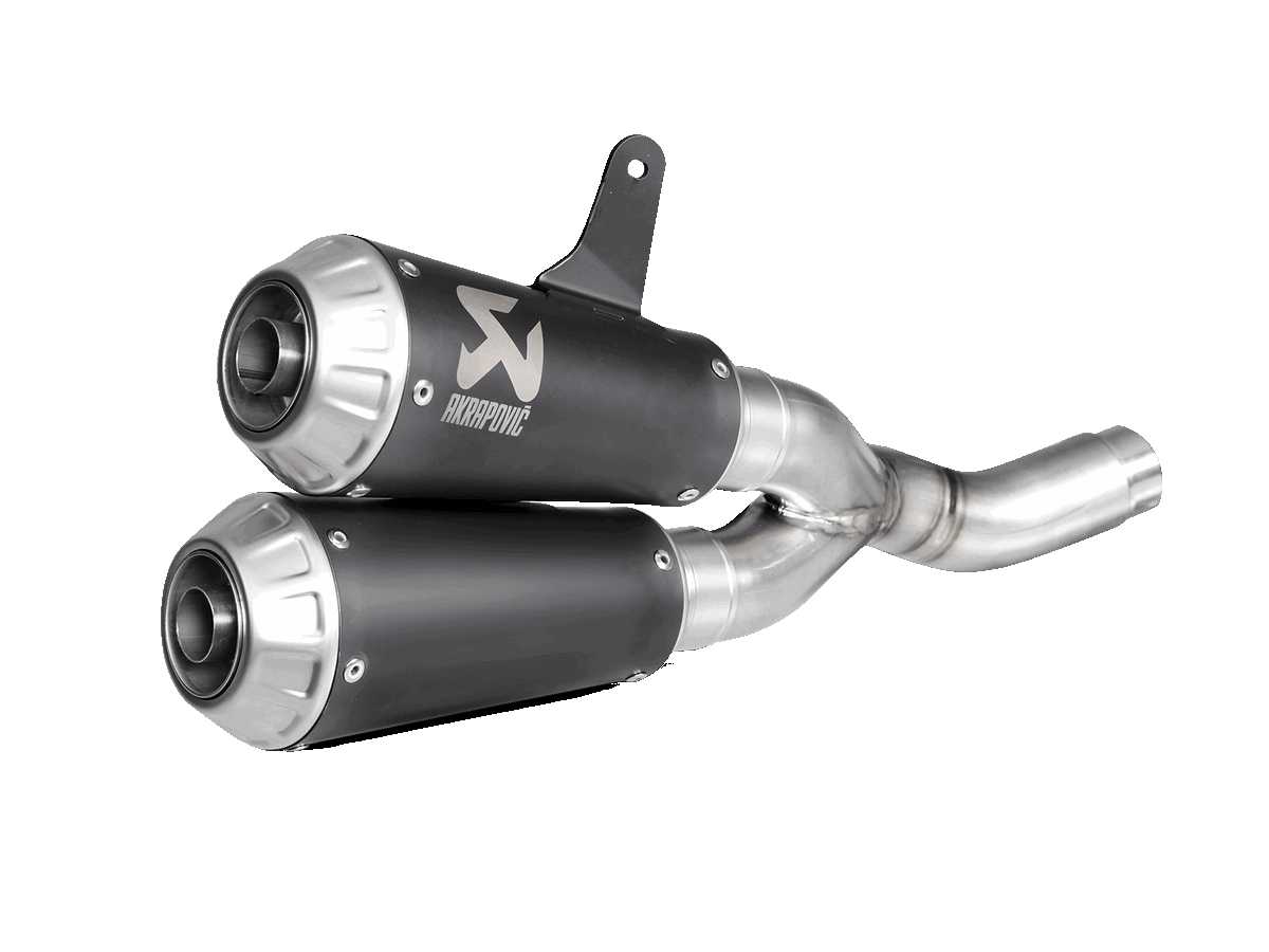 AKRAPOVIC MOTO S-D8SO4-CUBTBL/1 Slip-On Line (Titanium) DUCATI Monster 797/797+ 2017-2020 Photo-0 