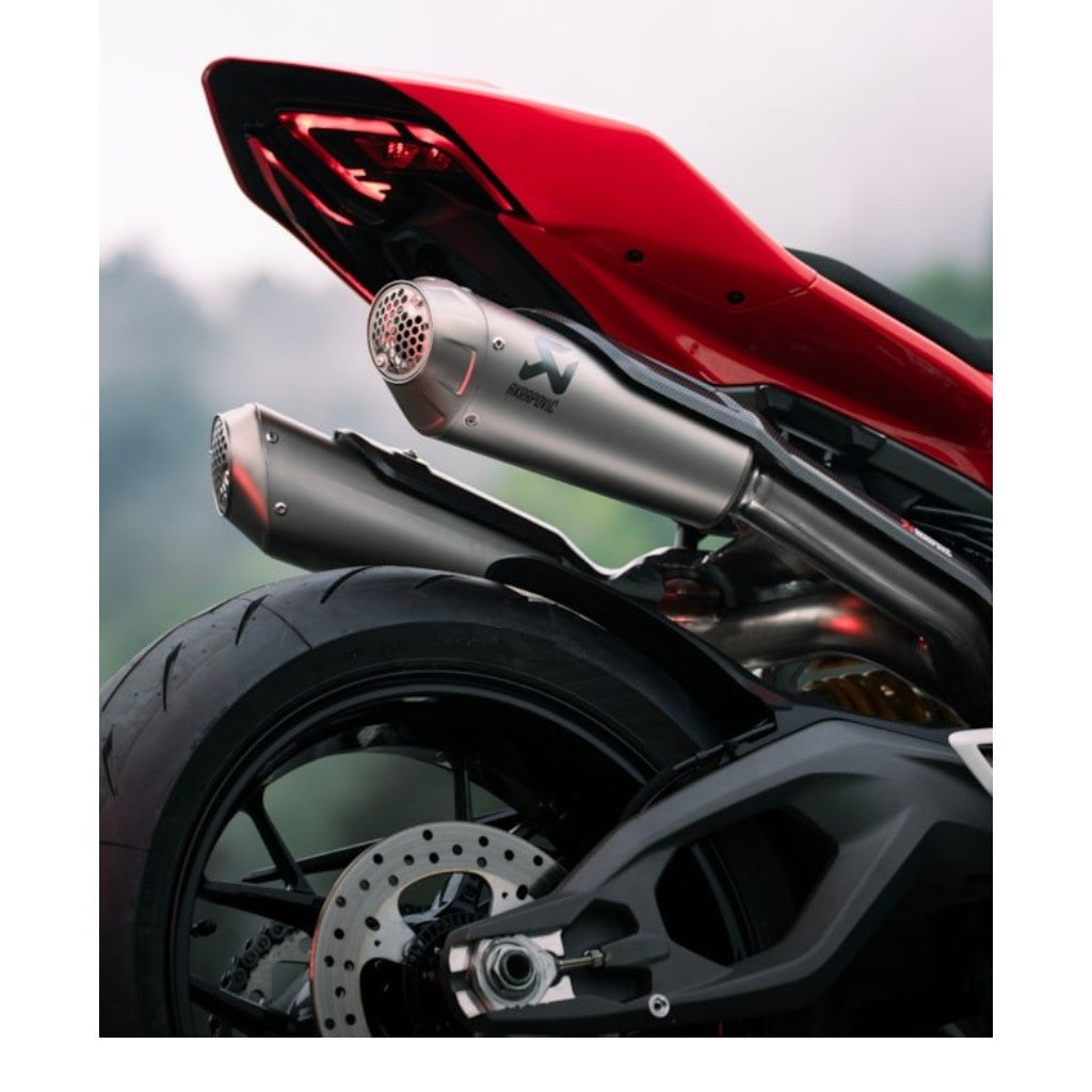 AKRAPOVIC S-D9E7-CKOT Exhaust System Evolution Line (Titanium) for DUCATI Panigale / Streetfighter V2 2025-2026 Photo-4 