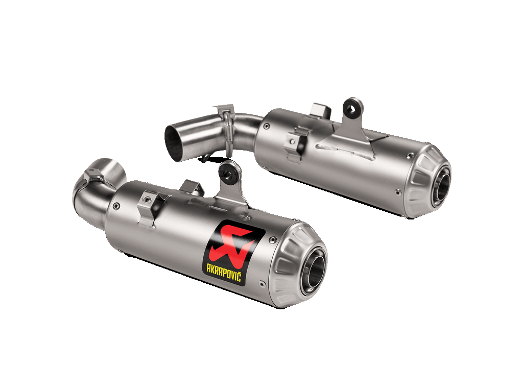 AKRAPOVIC S-D9SO15-HCBT Slip-On Line (Titanium) DUCATI HYPERMOTARD 950 2021 Photo-0 