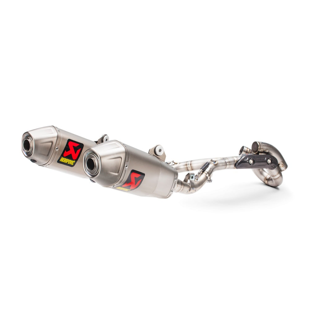AKRAPOVIC S-H4MET15-CIQTA Exhaust System Evolution Line (Titanium) for HONDA CRF450R / 450RX Photo-0 