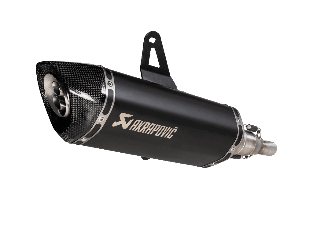 AKRAPOVIC S-IT125SO1-HRTBL Slip-On Line (Titanium) (EC Approval, ECE Approval) ITALJET Dragster 125/200 2021-2022 Photo-0 