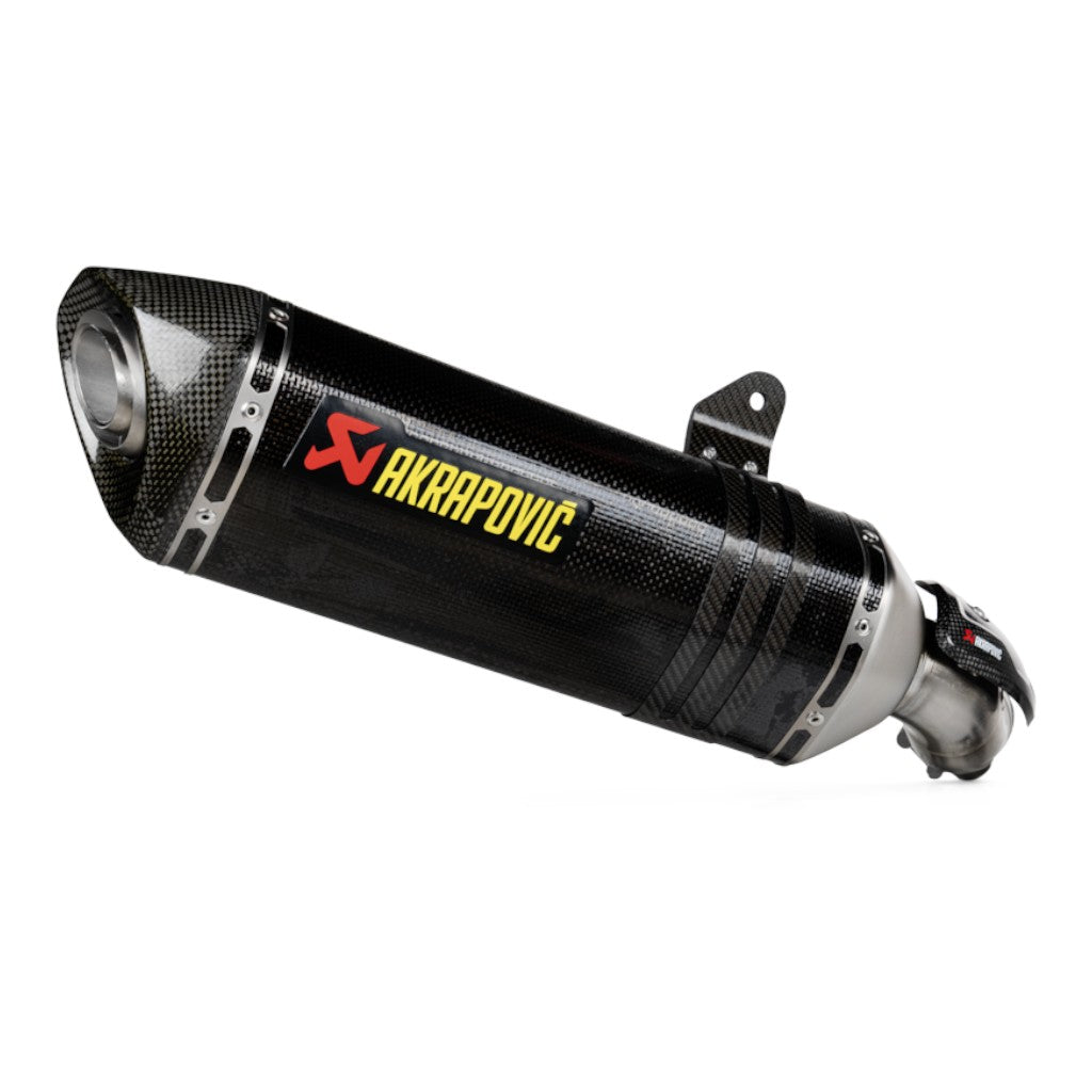 AKRAPOVIC S-K11SO2-HRC Exhaust System Slip-On Line (Carbon) for KAWASAKI Z1100 2025-2026 Photo-0 
