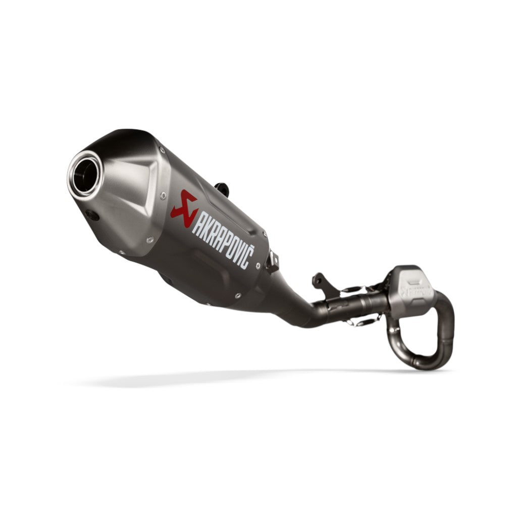 AKRAPOVIC S-K2MET10-FDHLTA Exhaust System Evolution Line (Titanium) for KAWASAKI KX 250 / 250X Photo-0 