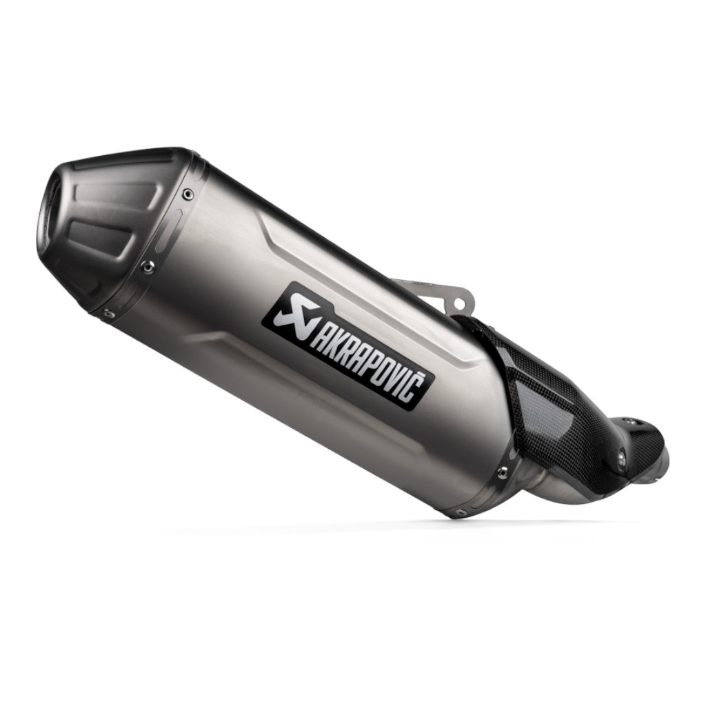 AKRAPOVIC S-K5SO2-HFTT Exhaust System Slip-On Line (Titanium) for KAWASAKI KLE 500 2026-2026 Photo-0 