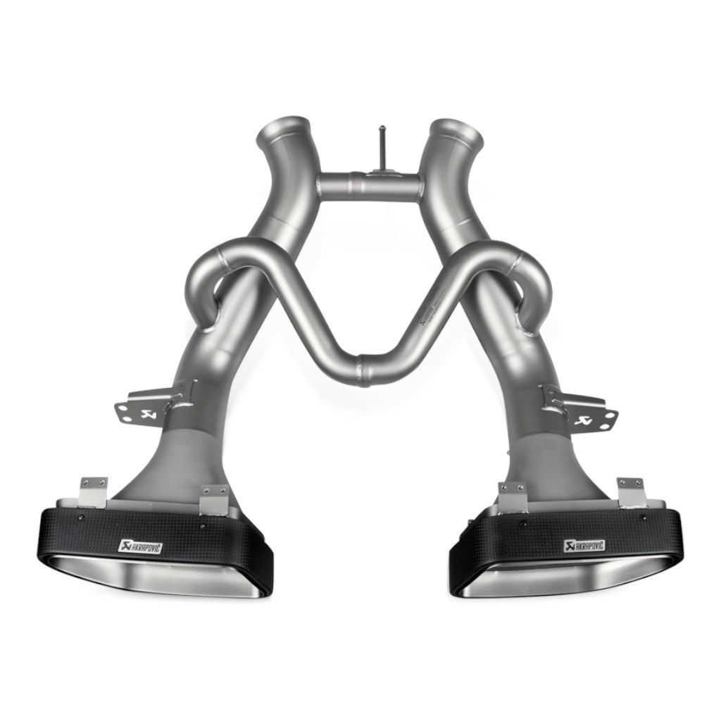 AKRAPOVIC S-MC/TI/2 Exhaust System Slip-On Line (Titanium) for MCLAREN 650S / 650S Spider Photo-2 