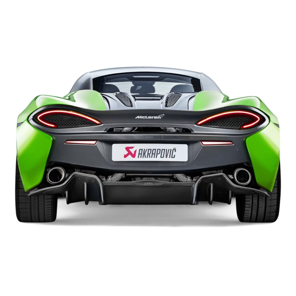 AKRAPOVIC S-MC/TI/3 Exhaust System Slip-On Line (Titanium) for MCLAREN 540C / 570S / 570S Spider / 570GT Photo-3 