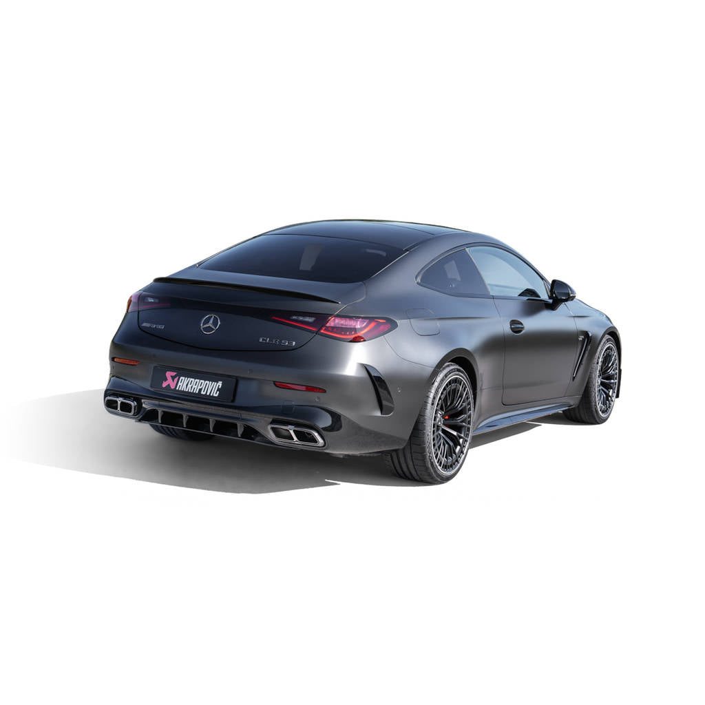 AKRAPOVIC S-ME/T/16H Exhaust System Slip-On Line (Titanium) for MERCEDES-AMG CLE 53 4Matic (C236 / A236) Photo-3 