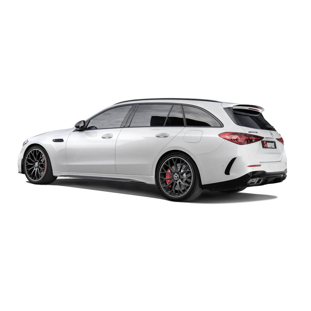 AKRAPOVIC S-ME/T/18H Exhaust Mufflers Slip-On Line (Titanium) for MERCEDES-AMG C63 S E Performance (W206 / S206) Photo-1 