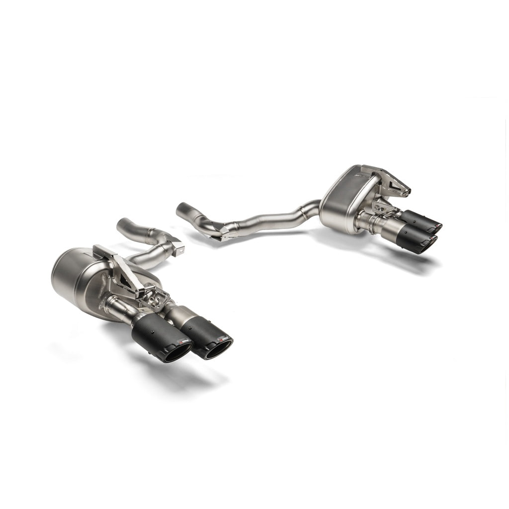 AKRAPOVIC S-PO/T/5H Exhaust System Slip-On Line (Titanium) for PORSCHE Panamera 4 / 4 E-Hybrid / 4S E-Hybrid / GTS / Turbo E-Hybrid / Turbo S E-Hybrid (976) 2024- Photo-1 