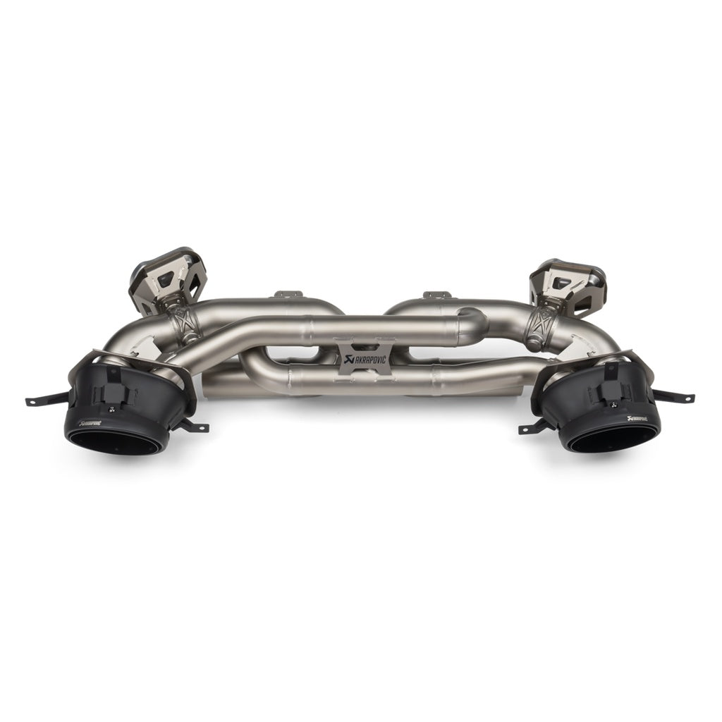 AKRAPOVIC S-PO/T/7 Exhaust System Slip-On Line (Titanium) for PORSCHE 911 Carrera / Carrera T / Carrera S / Carrera 4S (992.2) Photo-0 
