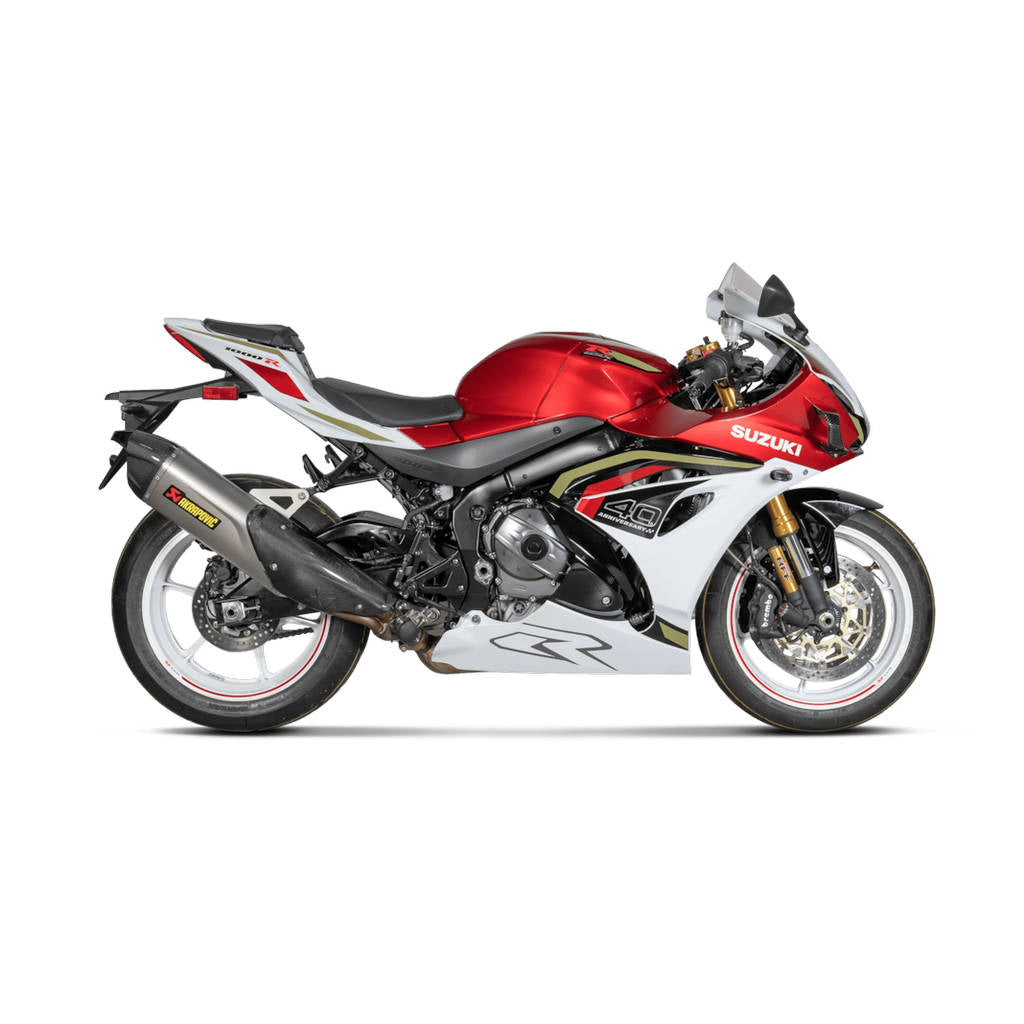AKRAPOVIC S-S10SO21-HILT Exhaust Muffler Slip-On Line (Titanium) for SUZUKI GSX-R1000R 2026- Photo-1 