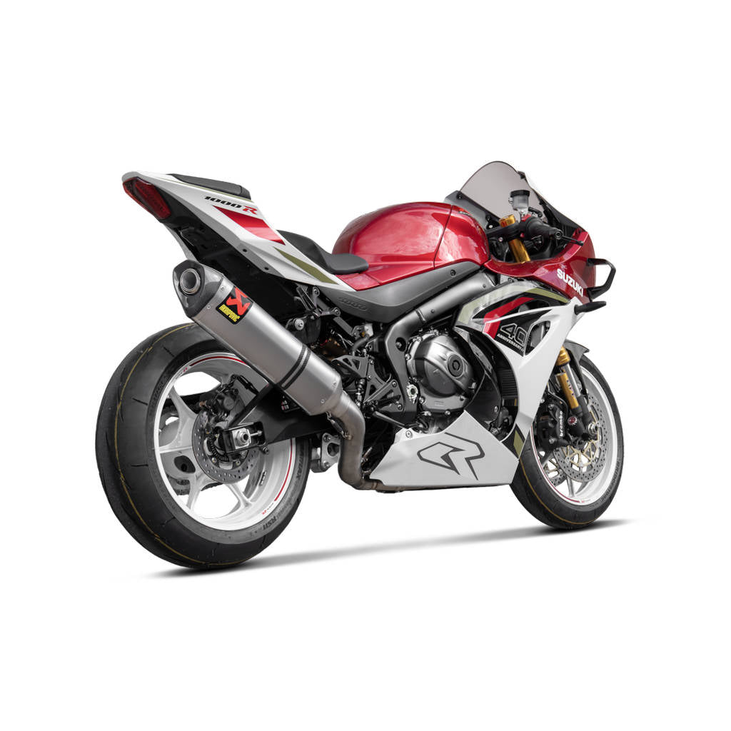 AKRAPOVIC S-S10SO23-RT/TD Exhaust Muffler Slip-On Line Track (Titanium) for SUZUKI GSX-R1000R 2026- Photo-2 