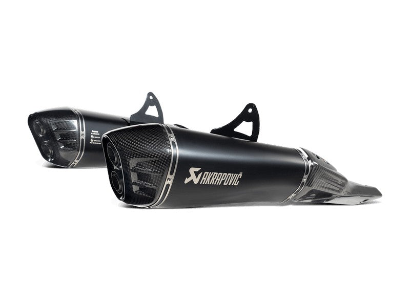 AKRAPOVIC S-S13SO4-HRAATBL Slip-On Line (Titanium) for Suzuki Hayabusa GSX-R 1300 2021- Photo-0 