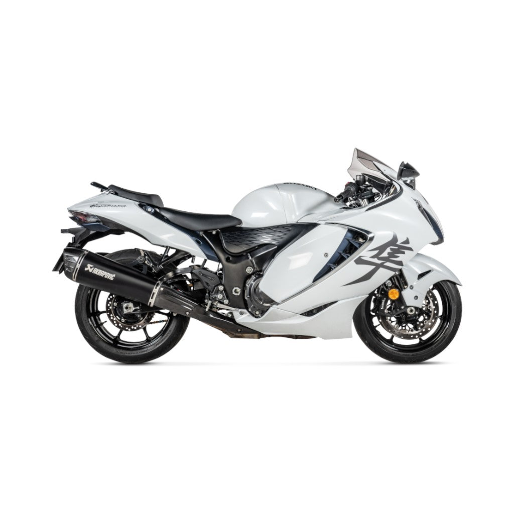 AKRAPOVIC S-S13SO4-HRAATBL/1 Muffler Slip-On Line (Titanium) for SUZUKI GSX-1300R Hayabusa Photo-1 