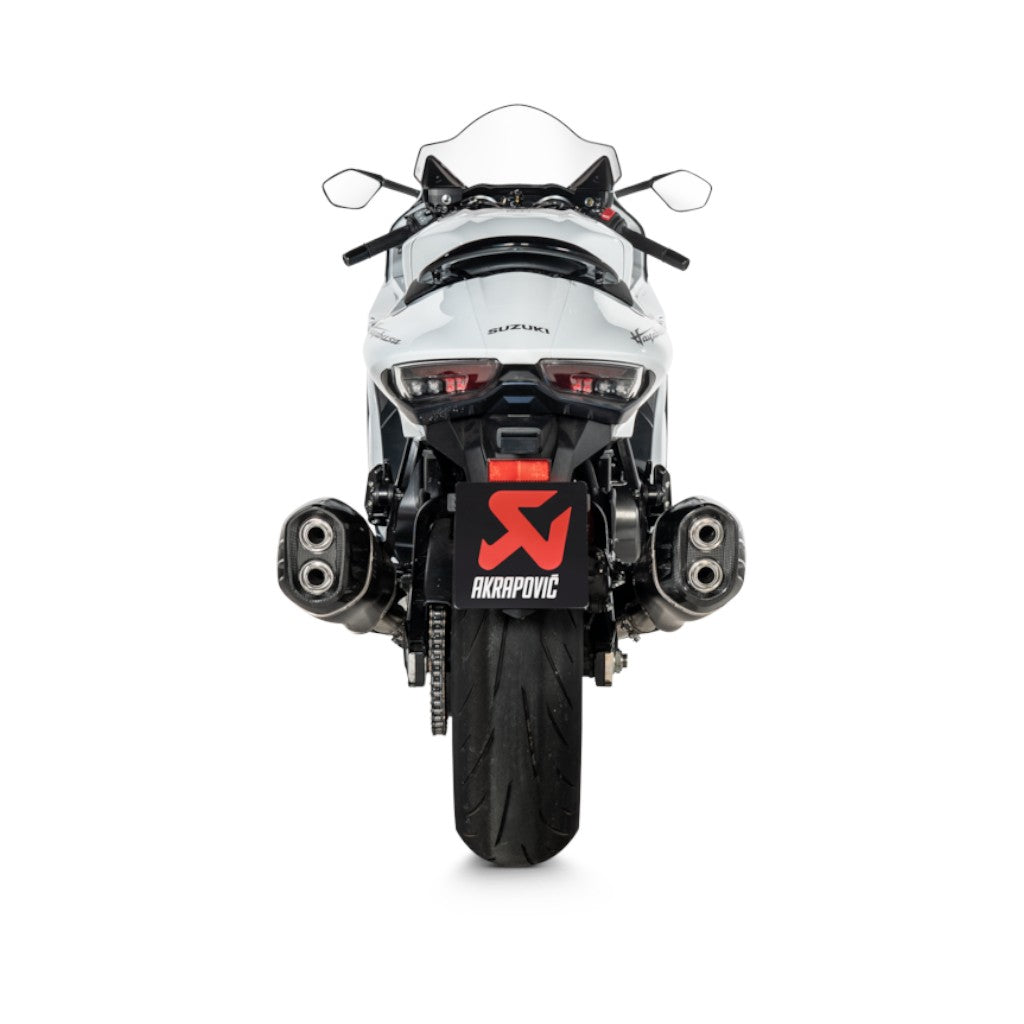 AKRAPOVIC S-S13SO4-HRAATBL/1 Muffler Slip-On Line (Titanium) for SUZUKI GSX-1300R Hayabusa Photo-3 