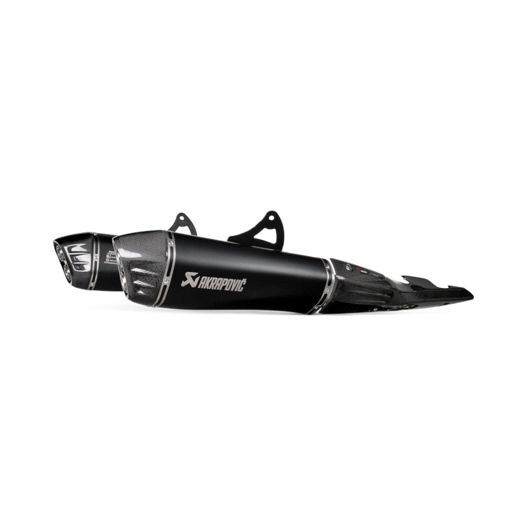 AKRAPOVIC S-S13SO4-HRAATBL/1 Muffler Slip-On Line (Titanium) for SUZUKI GSX-1300R Hayabusa Photo-0 