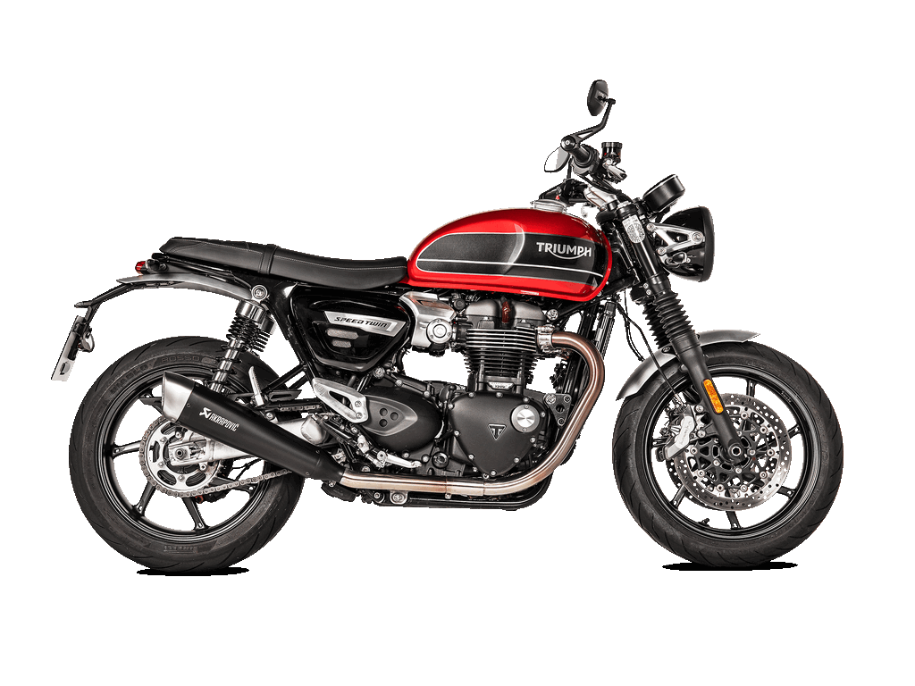 AKRAPOVIC S-T12SO2-HCQTBL Slip-On Line (Titanium) Triumph Thruxton 1200 / R / RS 2016 - 2020 Photo-1 