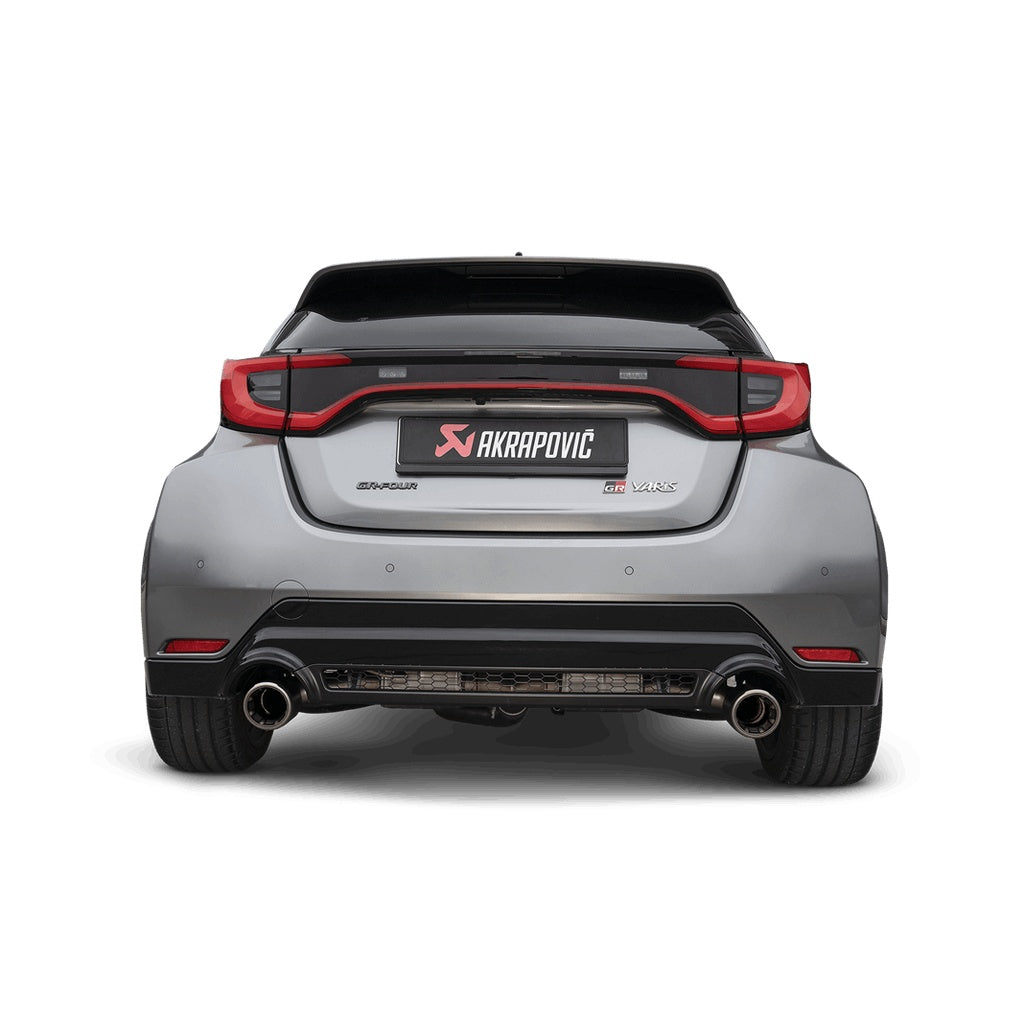 AKRAPOVIC S-TY/T/3 Exhaust System Slip-On Race Line (Titanium) for TOYOTA GR Yaris / GRMN Yaris (XP210) Photo-4 