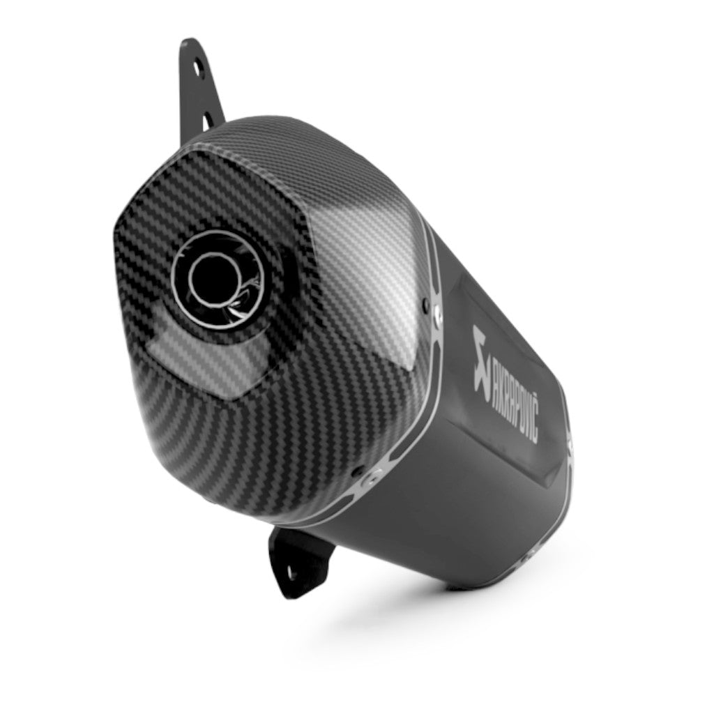 AKRAPOVIC S-VE3SO12-HWSSBL Muffler Slip-On Line (Stainless Steel) for VESPA GTS 310 / Super / SuperSport / SuperTech Photo-2 