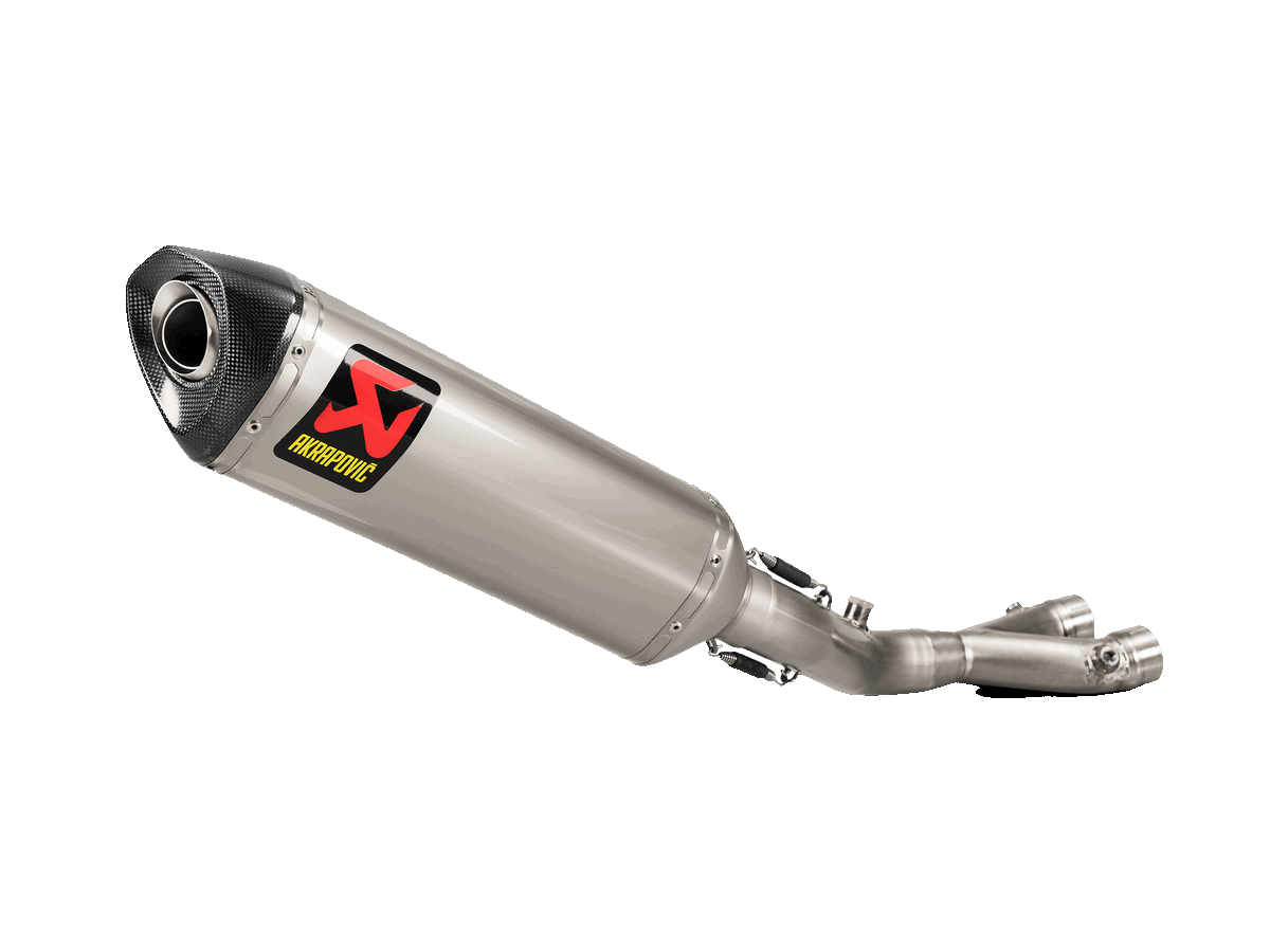 AKRAPOVIC S-Y10SO19-RT/TD Slip-On (Titanium) Track Day YAMAHA YZF-R1 2015-2020 Photo-1 