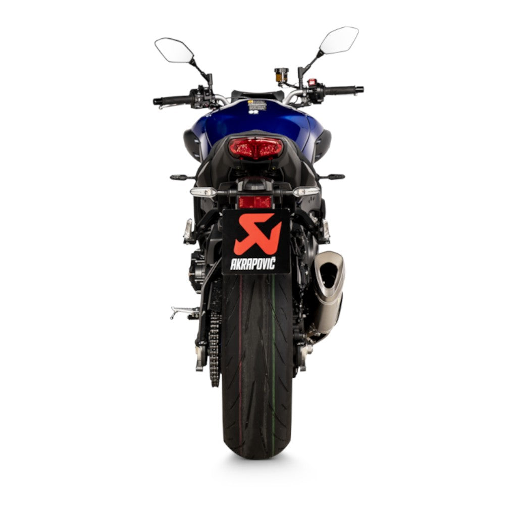 AKRAPOVIC S-Y10SO20-HAPLT/1 Exhaust System Slip-On Line (Titanium) for YAMAHA MT-10/FZ-10 2022-2024 Photo-3 