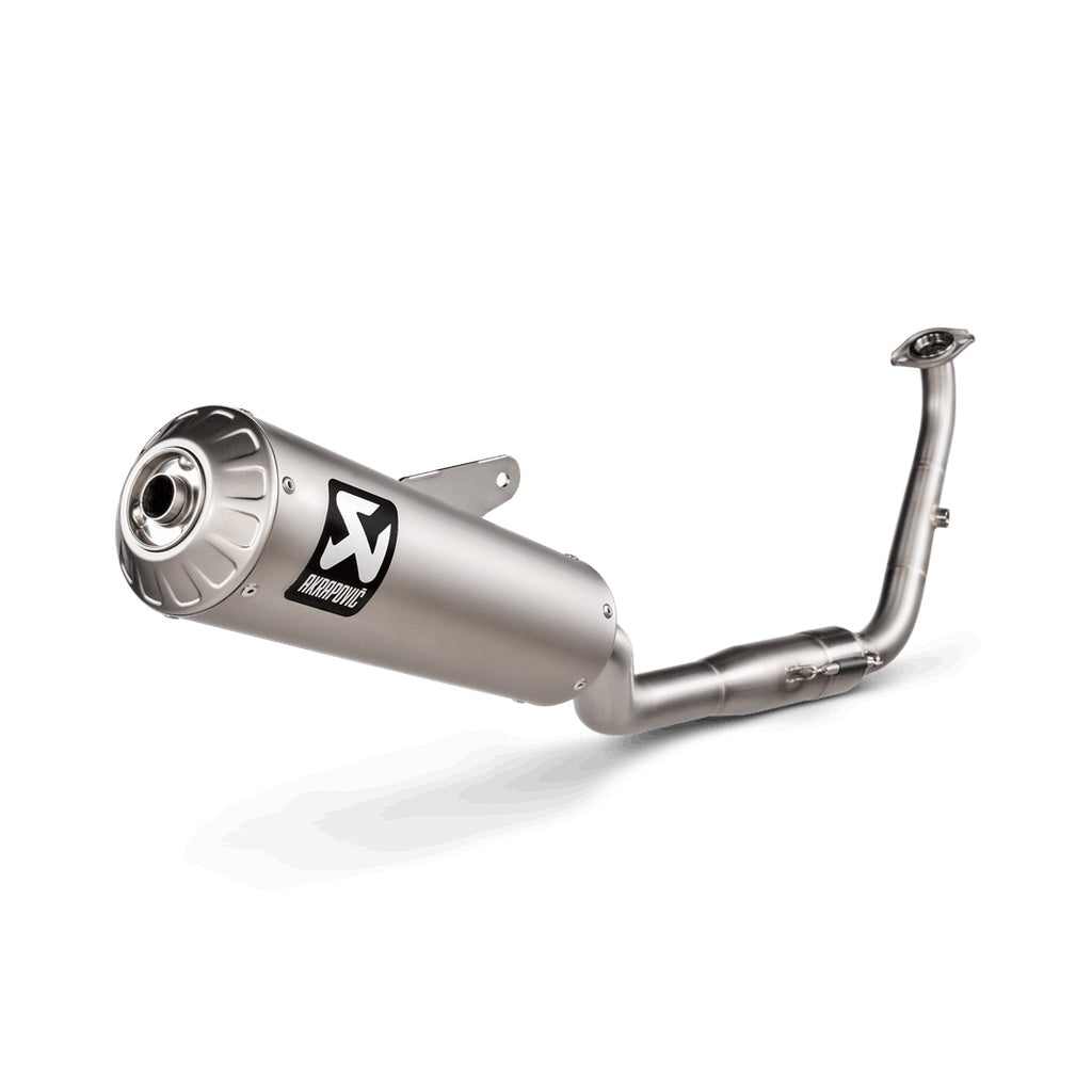 AKRAPOVIC S-Y125R13-HBFGT Exhaust Racing Line (Titanium) for YAMAHA XSR125 / XSR125 Legacy 2025- Photo-0 