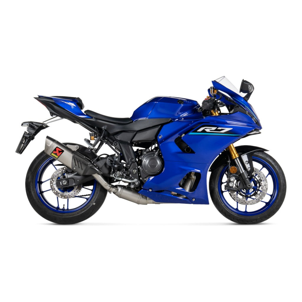 AKRAPOVIC S-Y7R14-HAPT Exhaust System Racing Line (Titanium) for YAMAHA R7 2026-2026 Photo-1 